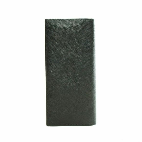 Prada Saffiano Black leather long wallet 2MV836 - Picture 2 of 6